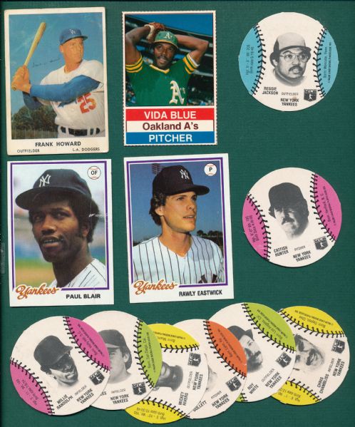 1952-1978 Baseball “Food” Card Collection Lot of (28)