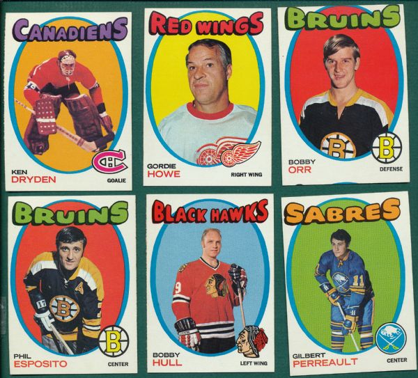 1971-72 Topps Hockey Near Set (129/132)