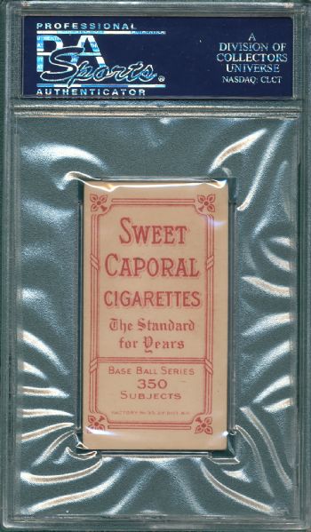 1909-1911 T206 Rudolph Sweet Caporal Cigarettes PSA 5.5