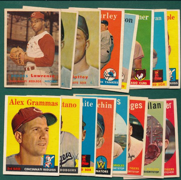 1952-59 Bowman & Topps Lot of (36)