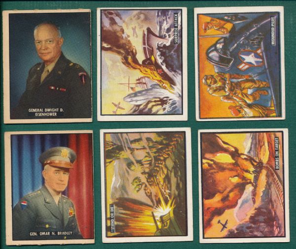 1950 Topps Freedom's War Lot of (108)
