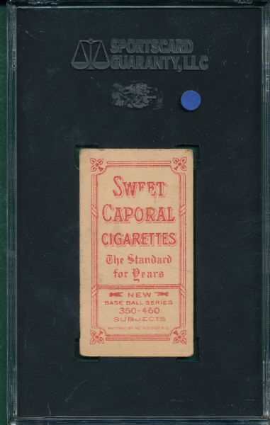 1909-1911 T206 Duffy Sweet Caporal Cigarettes SGC 20