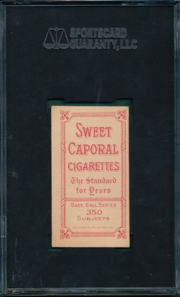 1909-1911 T206 Moran, Herbie, Sweet Caporal Cigarettes SGC 70