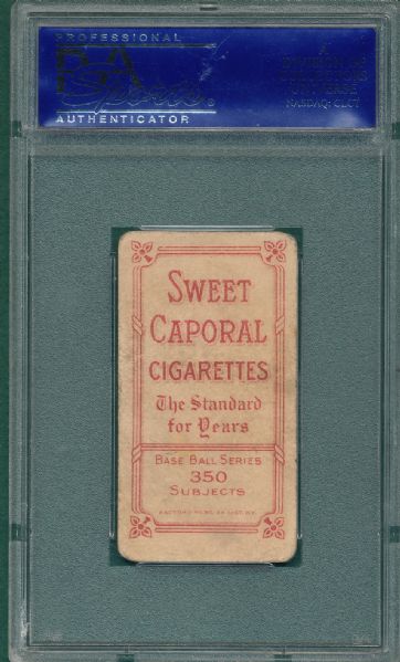 1909-1911 T206 Dessau Sweet Caporal Cigarettes PSA 2