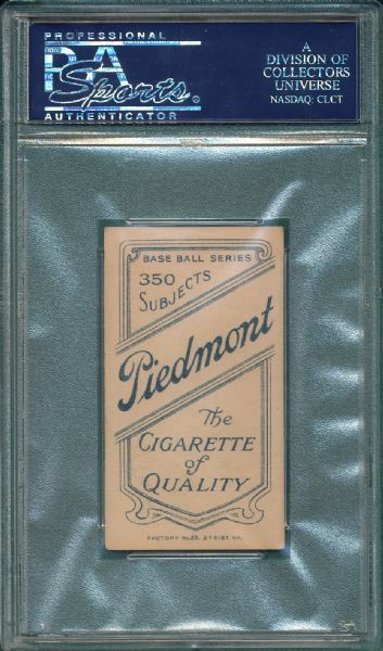 1909-1911 T206 Kelley Piedmont Cigarettes PSA 6