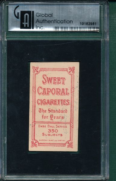 1909-1911 T206 Hoffman, Izzy, Sweet Caporal Cigarettes GAI 4