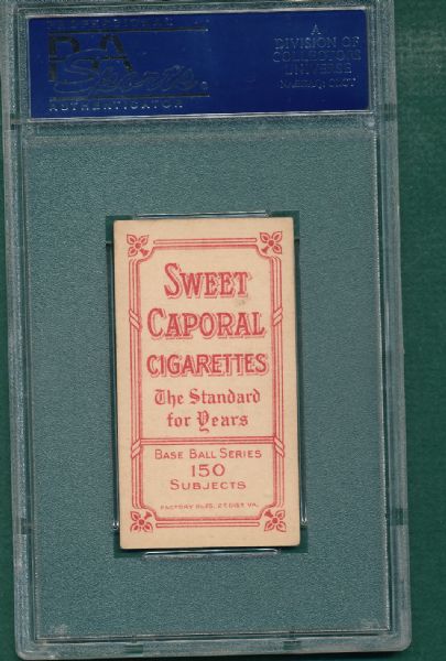 1909-1911 T206 Bates Sweet Caporal Cigarettes PSA 5
