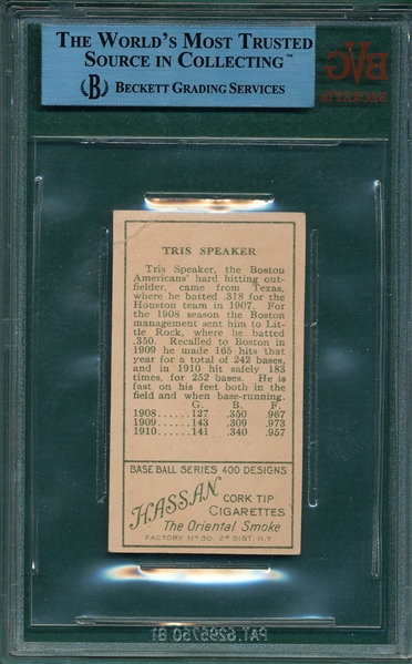 1911 T205 Speaker Hassan Cigarettes BVG Authentic