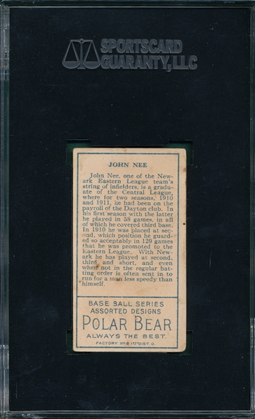 1911 T205 Nee Polar Bear Tobacco SGC 40 *SP*