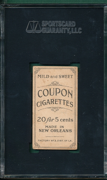 1914 T213-2 Crandall, Browns, Coupon Cigarettes SGC 40