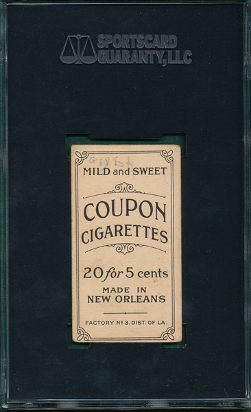 1914 T213-2 Geyer Coupon Cigarettes SGC 20