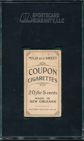1914 T213-2 Meyers, NY, Portrait, Coupon Cigarettes SGC 10