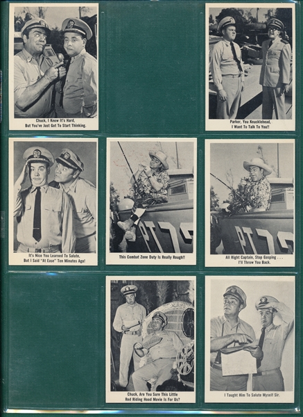 1965 Fleer McHales Navy Partial Set (54/66) 