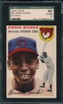 1954 Topps #94 Ernie Banks SGC 80 *Rookie*