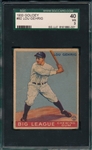 1933 Goudey #92 Lou Gehrig SGC 40