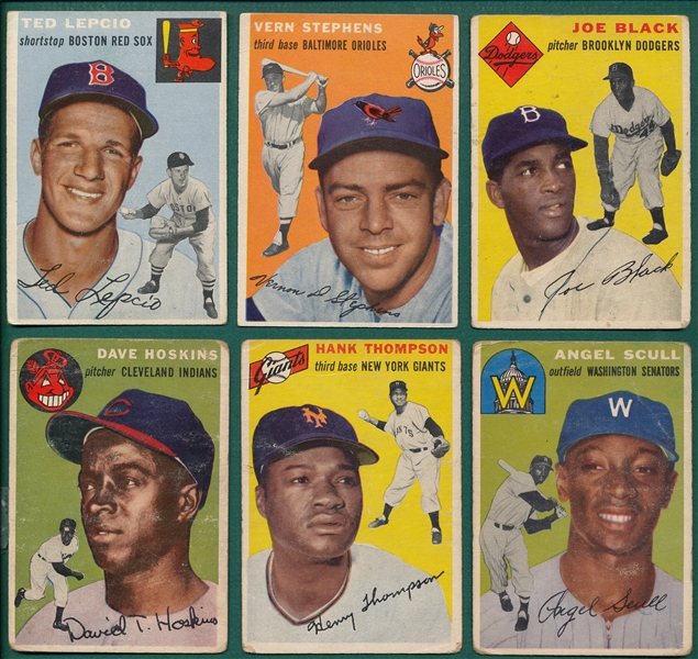 1954/55 Topps (20) Card Lot W/ Sain