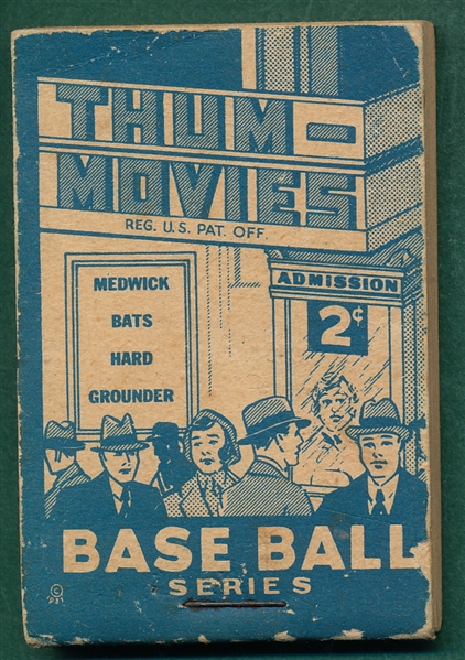 1937 R342 Goudey Thum Movies, #11 Joe Medwick