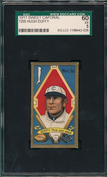 1911 T205 Duffy Sweet Caporal Cigarettes SGC 60