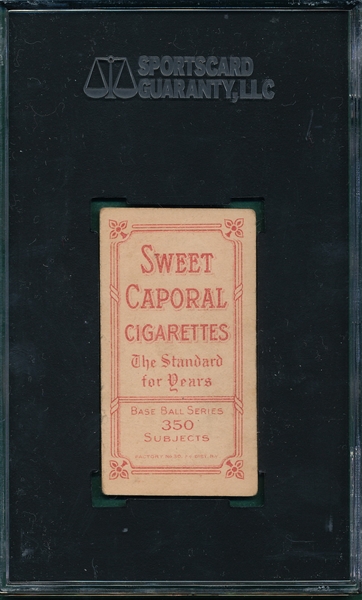 1909-1911 T206 Ganzel Sweet Caporal Cigarettes SGC 30 