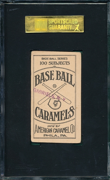 1909-11 E90-1 Barry American Caramel SGC 20