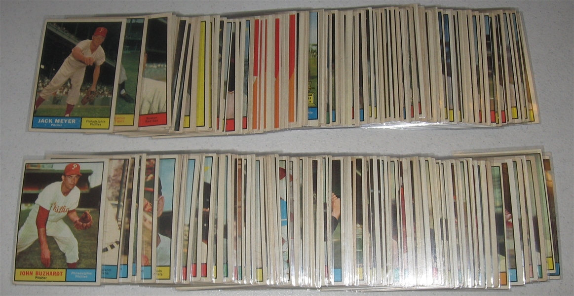 1961 Topps (319) Card Lot W/ Koufax