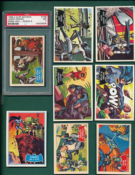 1966 Batman Lot of (15) W/ PSA 7