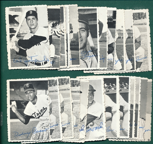 1969 Topps Deckle Edge Lot of (30) W/ Clemente