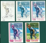 1982 Topps Pete Rose Proof Run, Lot of (5)