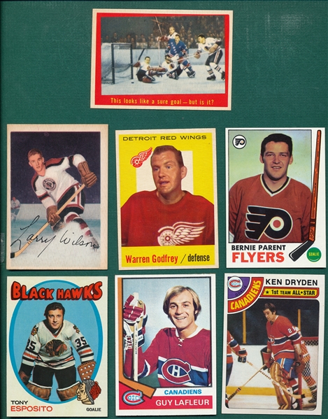 1953-83 Hockey Lot of (13) W/ Gretzky
