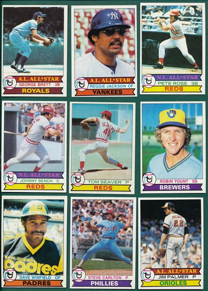 1979 Topps Baseball Complete Set (726)