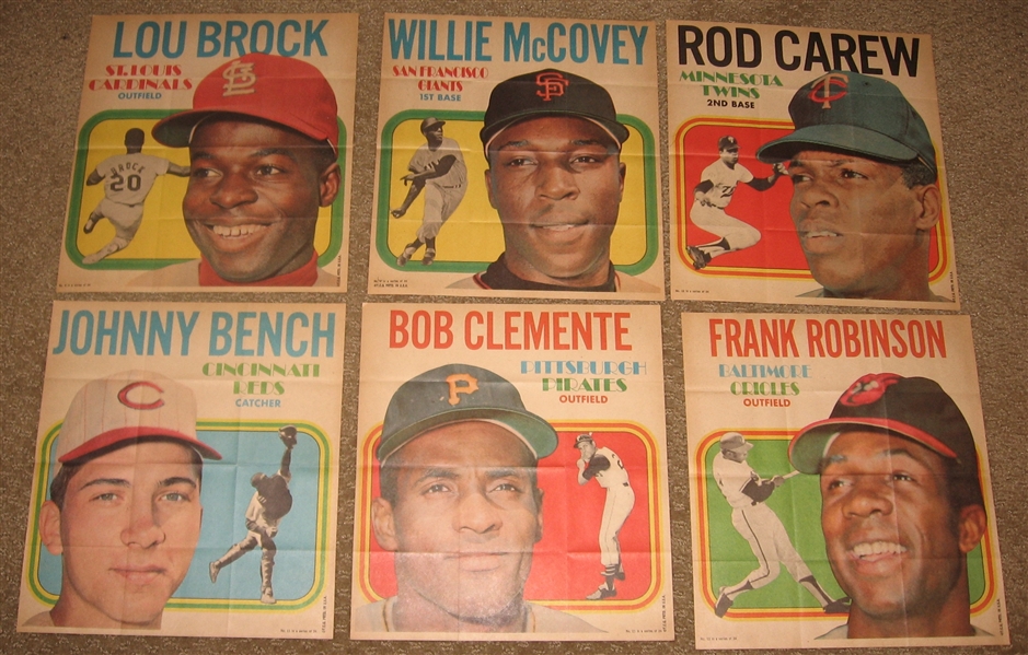 1970 Topps Baseball Posters Complete Set (24)