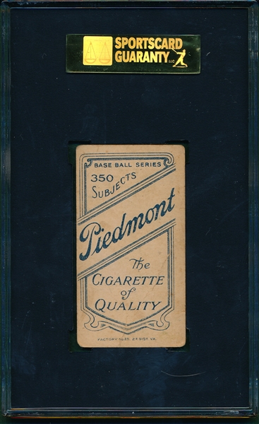 1909-1911 T206 Magee, Batting, Piedmont Cigarettes SGC 30