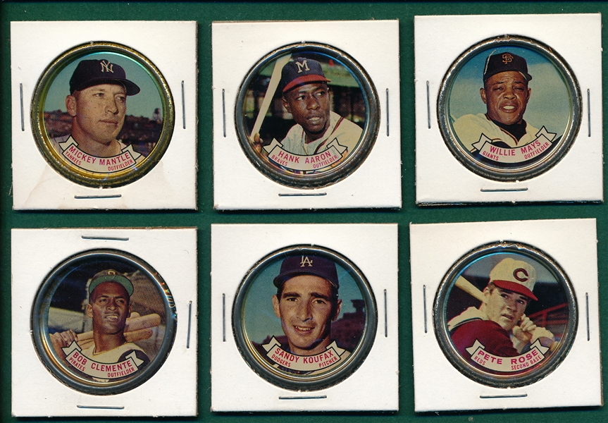 1964 Topps Coins Partial Set (116/120) W/ Mantle