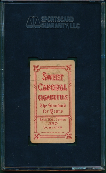 1909-1911 T206 Quinn Sweet Caporal Cigarettes SGC 35