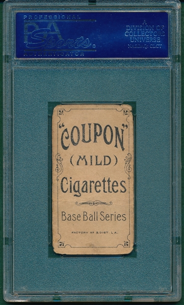 1910 T213-1 Charlie Starr Coupon Cigarettes PSA 1 *Only 2 Graded*