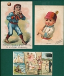 1880s Baseball & Sports Trade Cards Lot of (21)