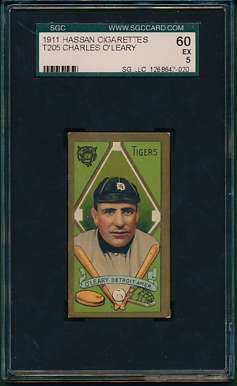 1911 T205 O'Leary Hassan Cigarettes SGC 60