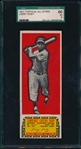 1951 Topps Major League All-Stars Larry Doby SGC 60