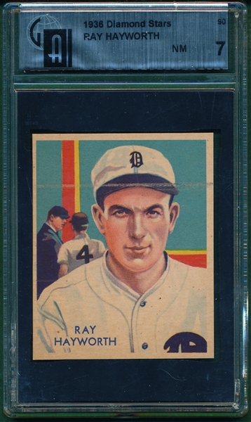 1934-36 Diamond Stars #90 Ray Hayworth GAI 7
