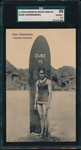 1924 Duke Kahanamoku Postcard from Hawaii SGC 55