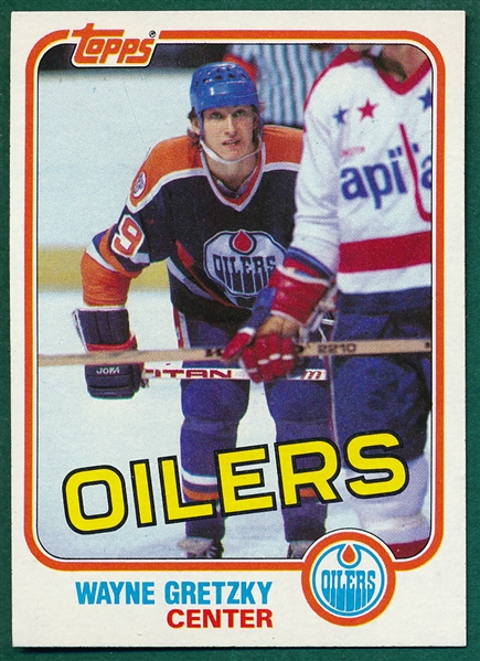 1981-82 Topps HCKY #16 Wayne Gretzky Lot of (5), Prescreened SGC 92