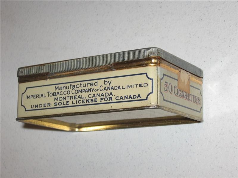 1909-1911 T206 Lot of (4) W/ Doolin, Plus Sweet Caporal Cigarettes Tin