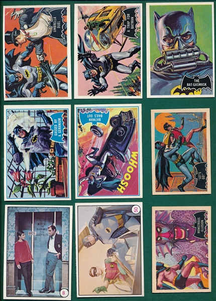1966 Batman Lot of (11) W/ Black Bat PSA 7 *High Grade*