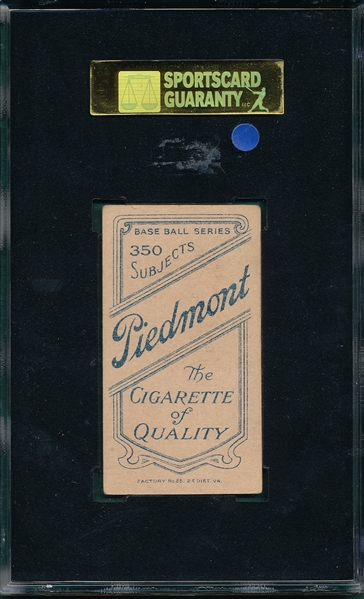 1909-1911 T206 Revelle Piedmont Cigarettes SGC 50 *Southern League*