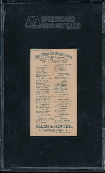 1888 N29 Chas Getzin Allen & Ginter SGC 84