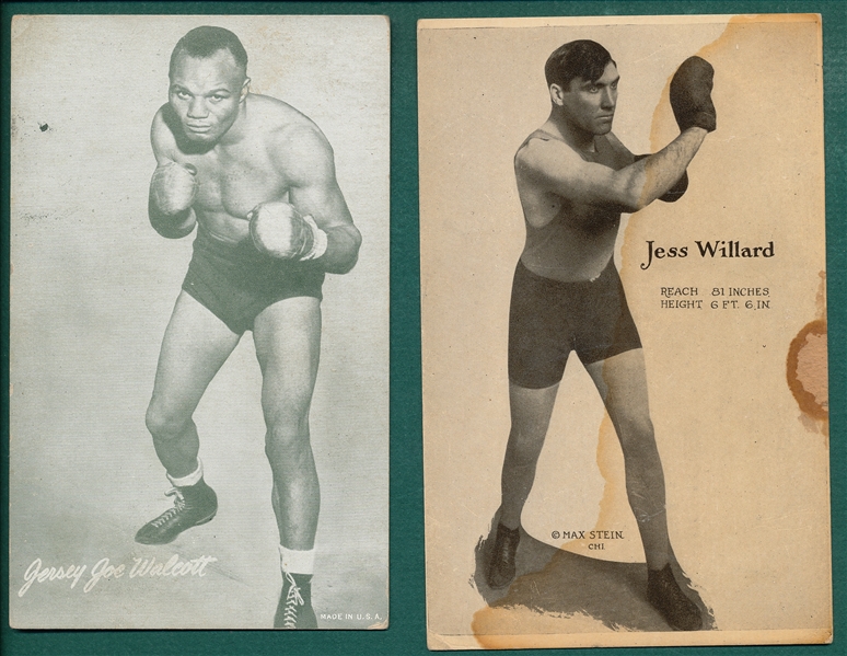 1910-38 Boxing Lot of (6) W/ John Sullivan SGC 