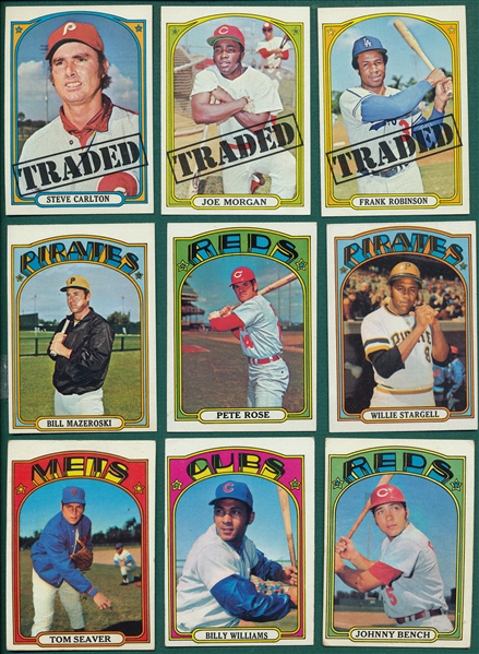 1972 Topps Baseball Near Complete Set (783/787) 