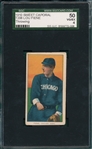 1909-1911 T206 Fiene, Throwing, Sweet Caporal Cigarettes SGC 50