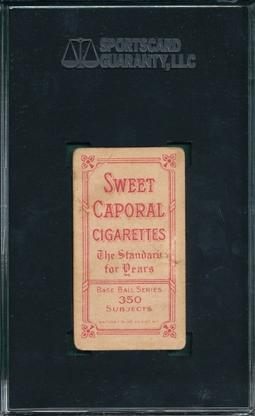 1909-1911 T206 Joss, Pitching, Piedmont Cigarettes SGC 20