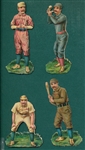1888 R & S Artistic Baseball Lot of (4)